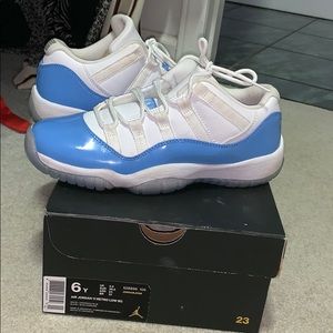 JORDAN OG CAROLINA BLUE RETRO 11s LOW BG
